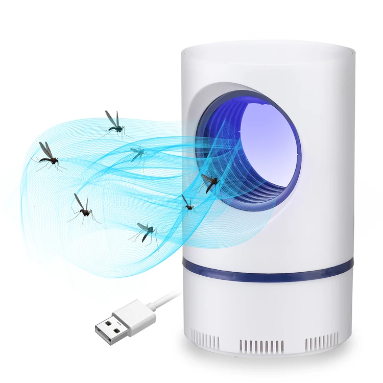 

New USB Pest Control Trap Bug Zapper Powered LED Security Electronic Mosquito Killer Lamp