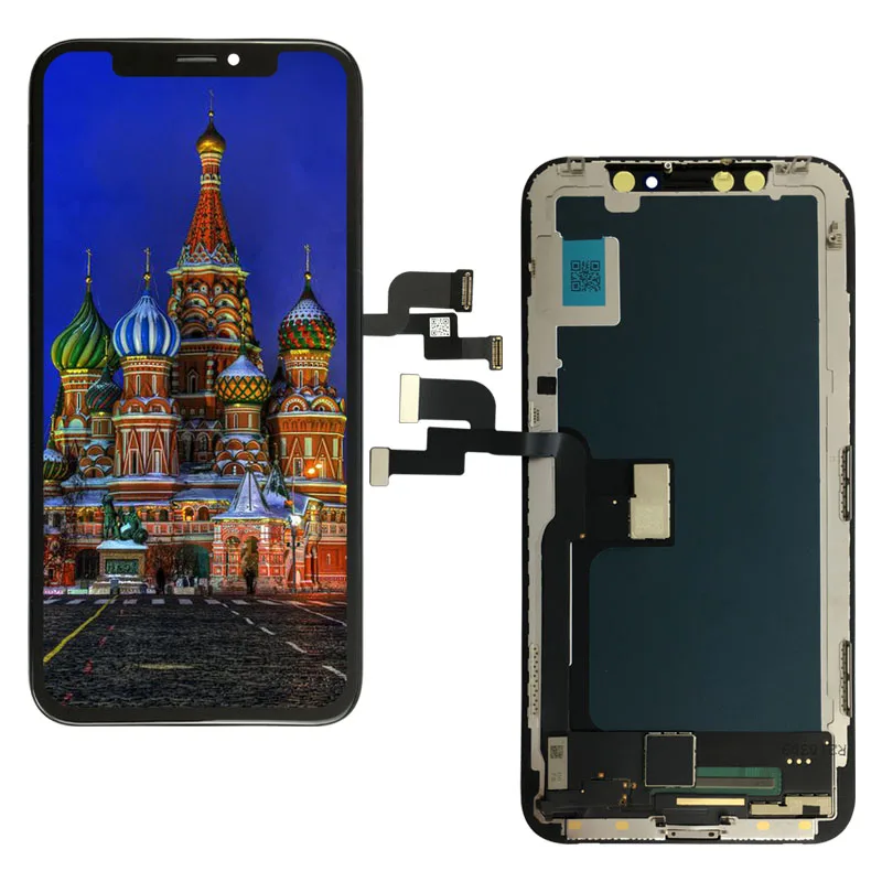 

Wholesale Price LCD for iPhone X screen Replacements with digitizer oled lcd display oem tft incell, Black/white