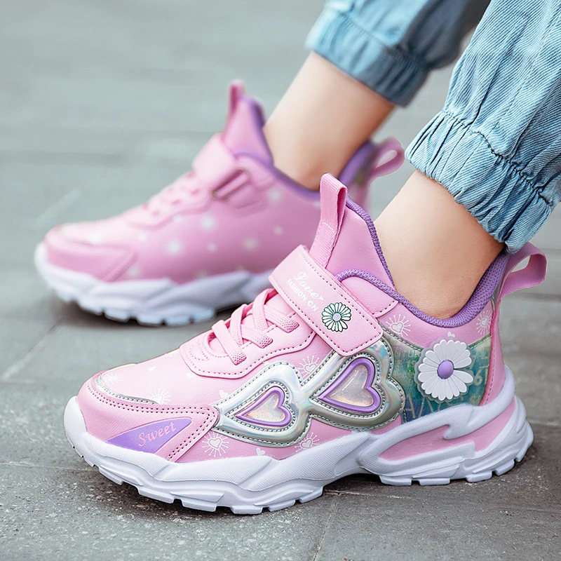 

New Arrivals Kids Shoes for Boys Baby child Toddler Sneakers 38 Fashion Boutique Breathable Little Children Girls Sports Shoes, As picture shows