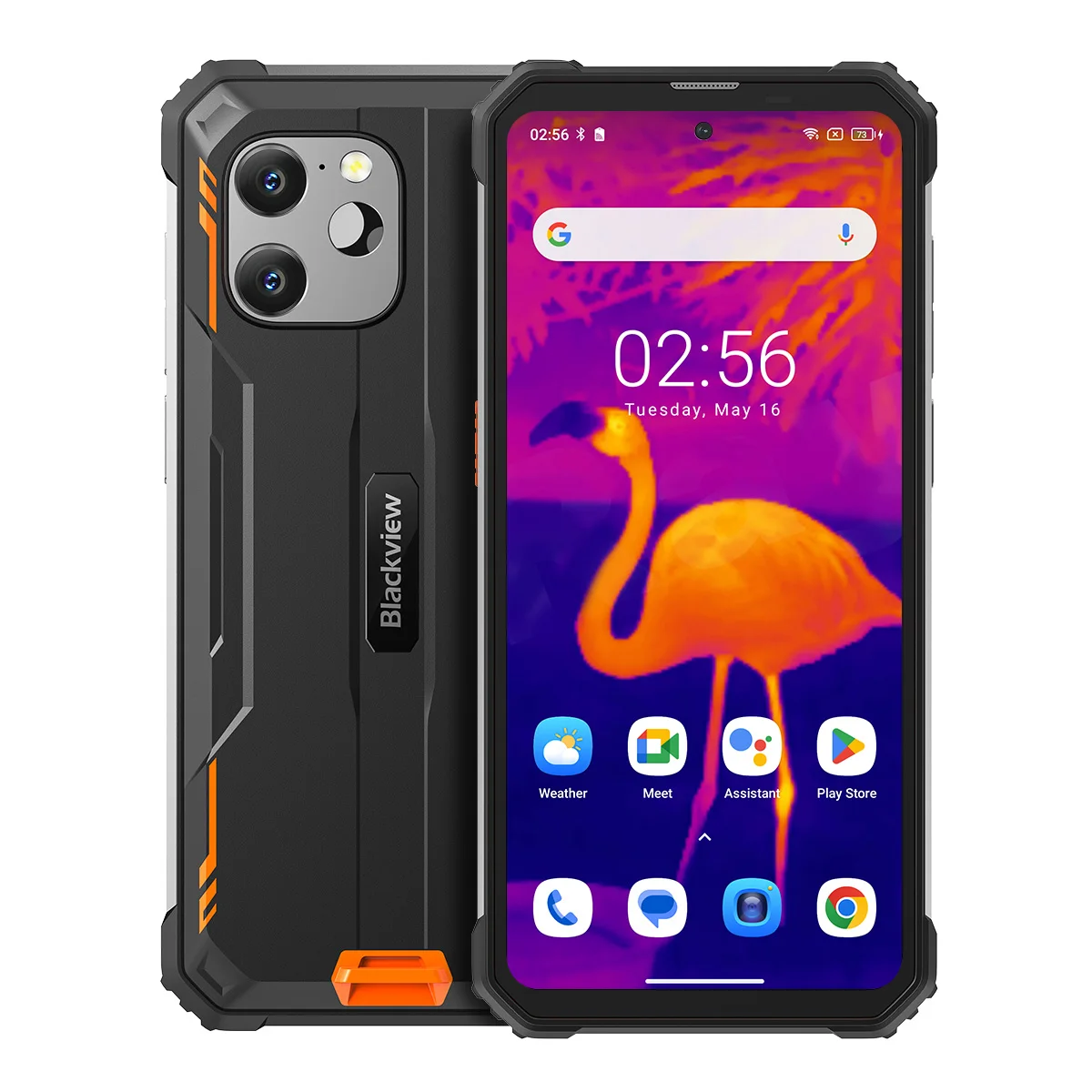 

Blackview BV8900 Rugged Smartphone Android 13 6.5'' Display 16GB 256GB Helio P90 Mobile Phone Thermal Cellphone