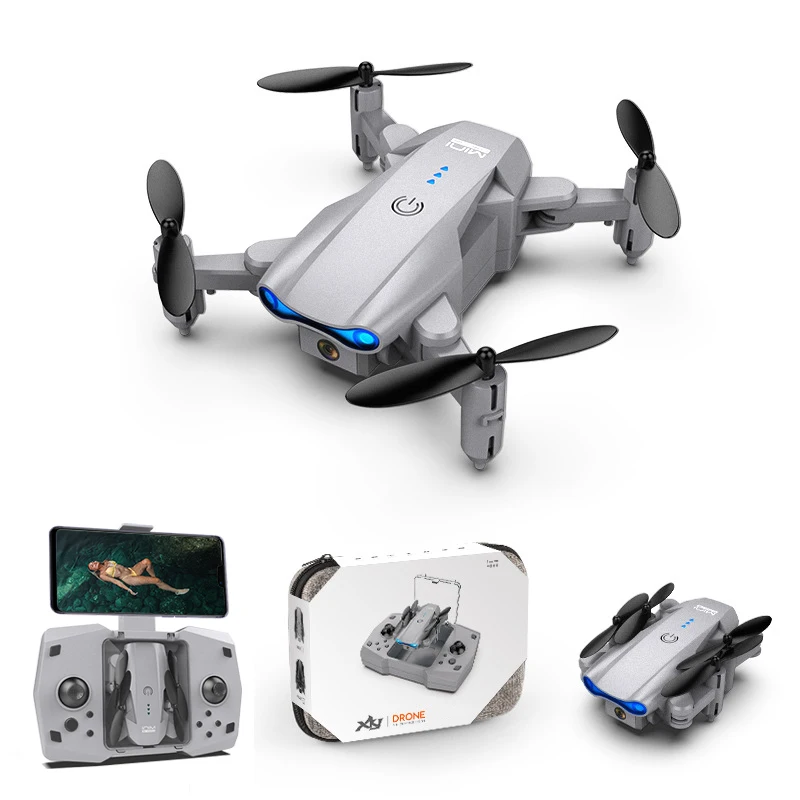 

2022 New Arrival Global Drone GD92 Mini Drone 2.4g 6axis 4channel 3D model rc flycam drone kit FPV camera aircraft vs GD93 KY906