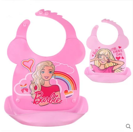 

Baby Bibs Food Grade Waterproof Silicone Reusable Foldable Baby Bib