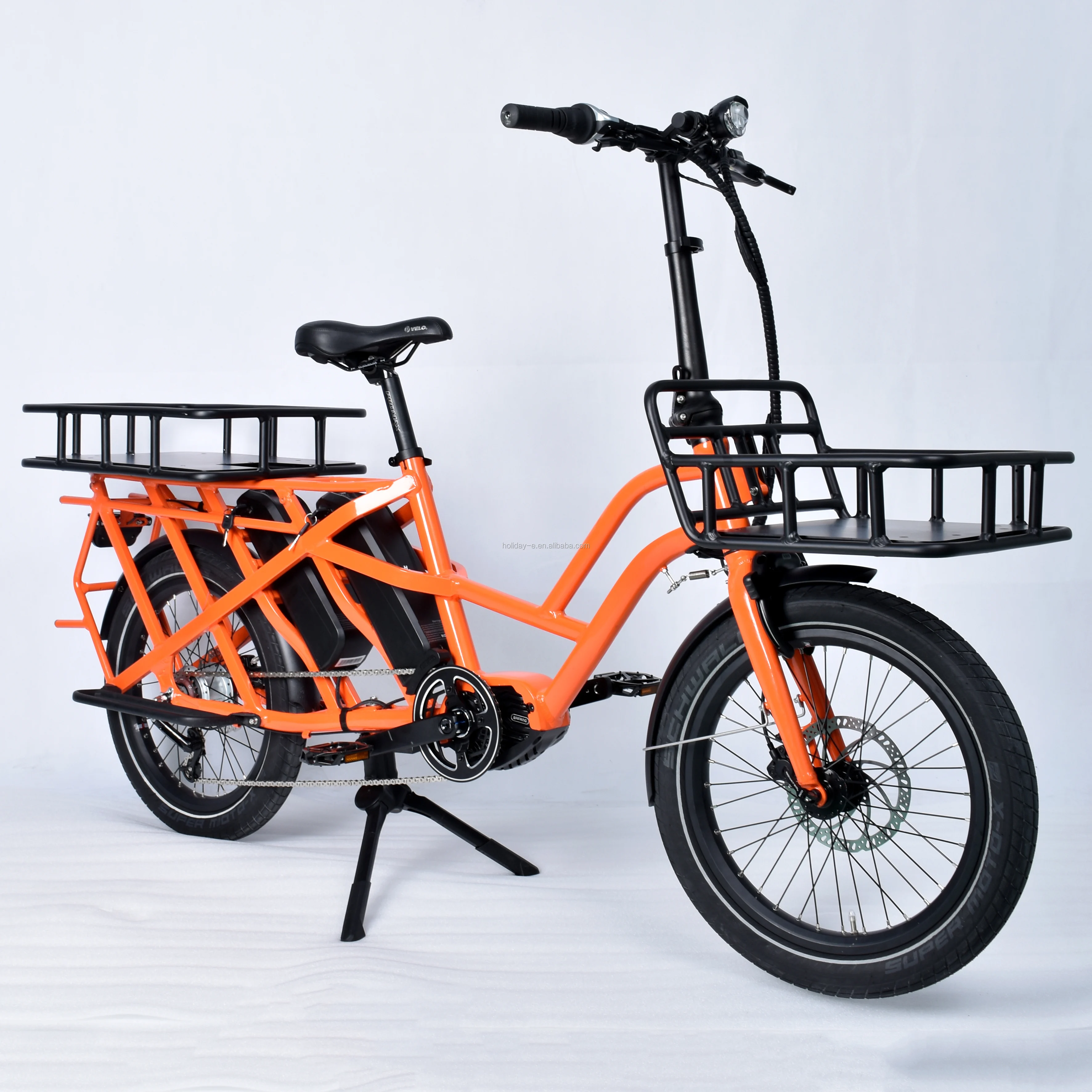 最佳汽车载货电动自行车出售双婴儿座椅