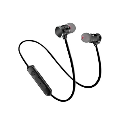 

GlobalCrown X3 Sports Noise Cancelling Wireless Stereo Magnetic Handsfree Bluetooth Earphone Long Battery, Black, rose gold, white