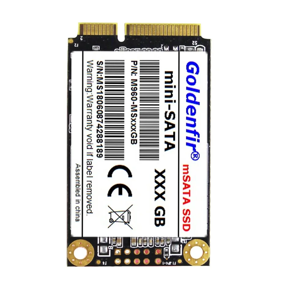 

Wholesale OEM Full Capacity SLC MLC Industrial mSATA SSD Mini 120GB/128GB/240GB/256GB/512GB/1TB