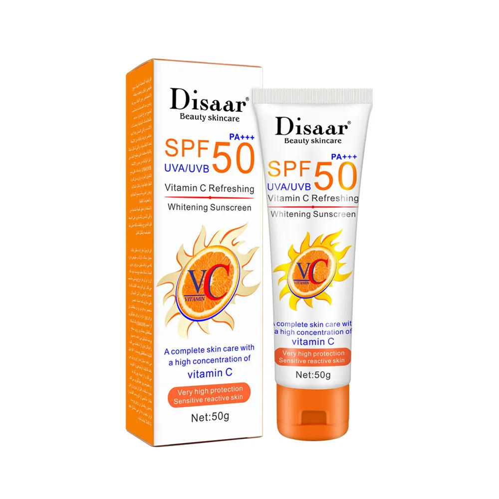 

Spf 50 Facial Cream 50g Body Sunblock Skin Protective Cream Anti-aging Oil-control Moisturizing Whitening Face Sunscreen Cream