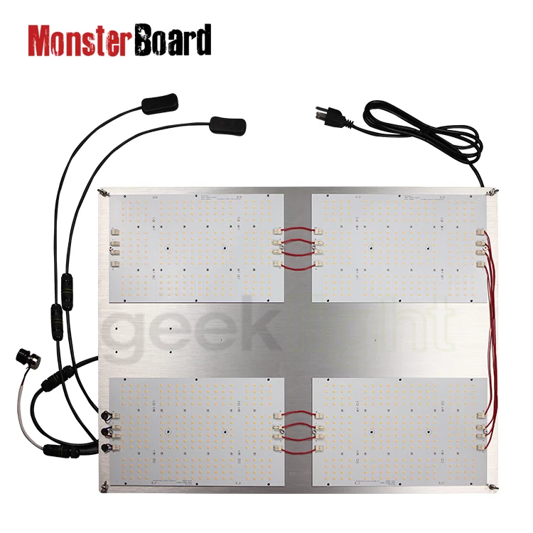 Lm301h+cree xpe 660nm+cree ir+lg uv monster board for 420 growers/ led grow light hlg 240 aria