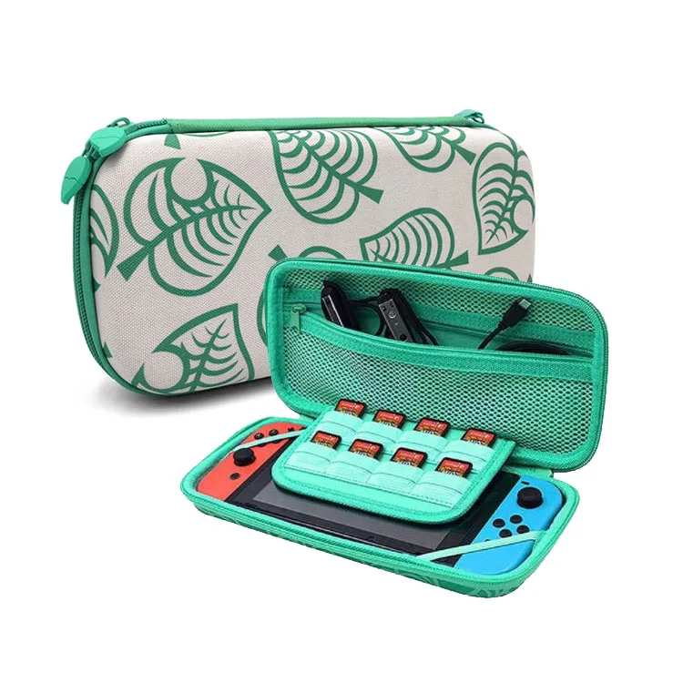 

For NIntendo Switch /Switch Lite Nylon Carrying Case Bag for Animal Crossing Storage Bag for NS Console Accessories bundle
