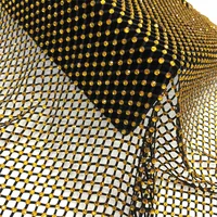 

S127 Mesh Fabric Trimming Stretch Elastic Rhinestone Net Mesh For Shoe Garment Accessories