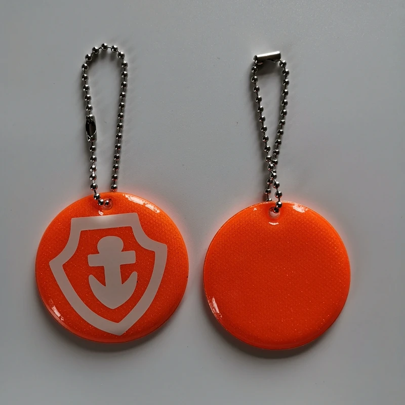 Personalise Customized Design Reflective Soft Pvc Keychain