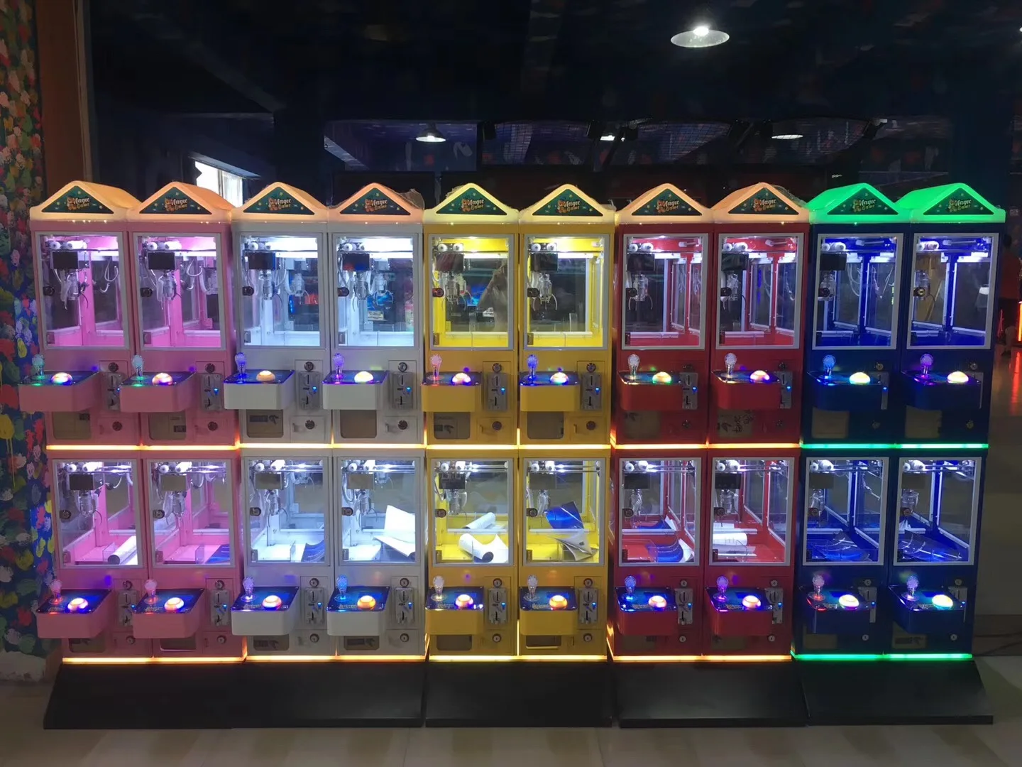 doll claw machine game