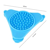 

Amazon top seller 2018 Funny Dogs Bath Toy Distraction Device Silicone sucker pet dog lick pad mat