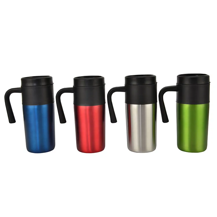 

Private Label Custom Logo Promotional 12oz Sublimation Handgrip Tea Water Cup with Handle