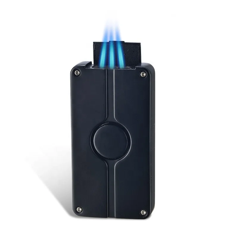 

Lovisle Tech Cigar Lighter Luxury Good Quality Refilling Butane Lighter Style Custom Design