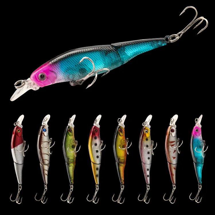 

casting tplastic imported salted fish long Minow sinking minnow 9.2cm 7.7G fish tackle hard plastic fish lure bait pesca lure, Various