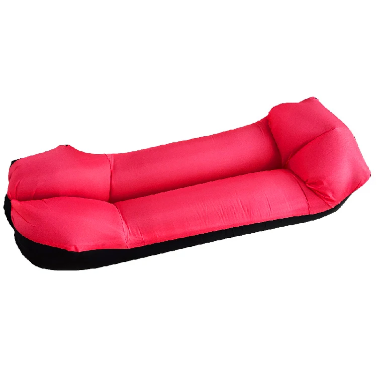 

Amazon hot selling in summer china factory inflatable air sofa bed/lazy bag sofa/Air Inflatable Beach Lounge, Black,grey,blue,purple,green,orange,pink,red