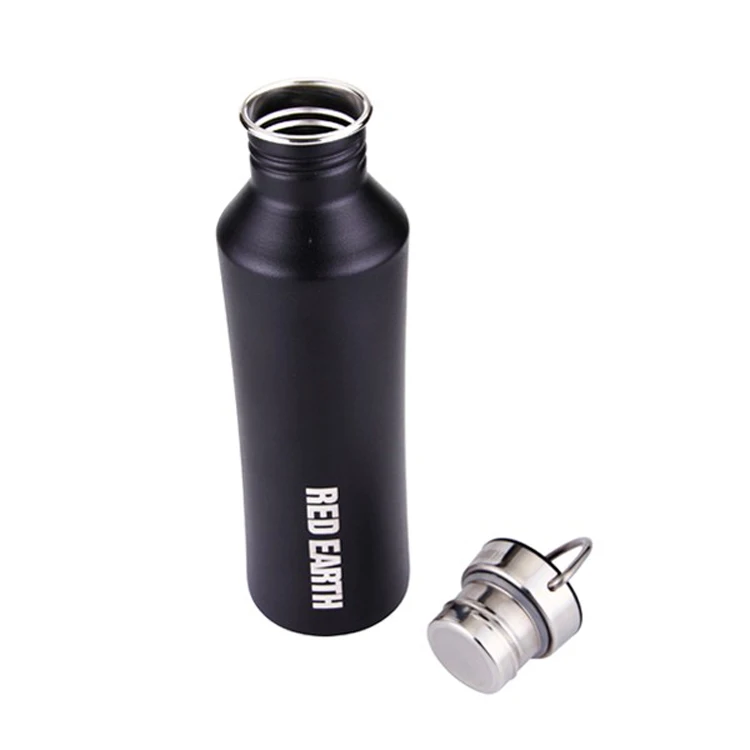 

GiNT 720ML Durable Portable Light Weight Single Wall Medical Grade 316Stainless Steel Insulated Water Bottle for Yoga, Customized colors acceptable