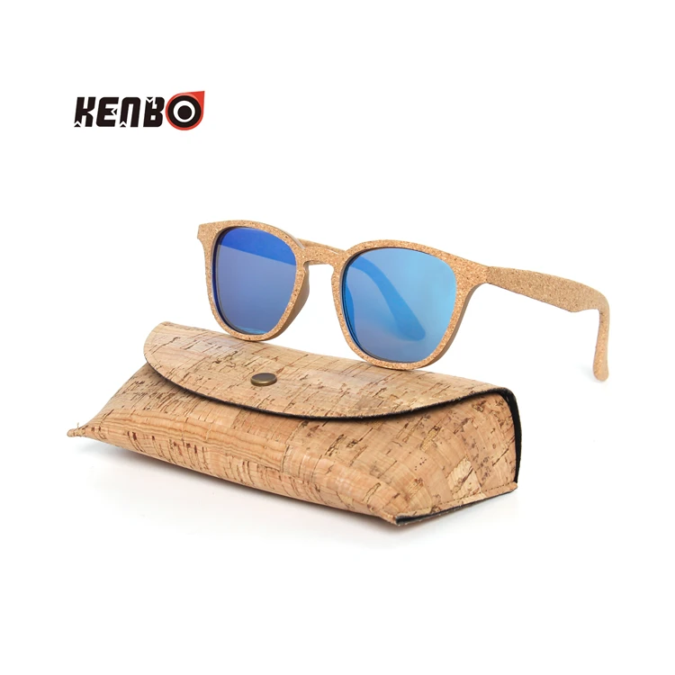 

Kenbo Eyewear Hot Selling Handmade Square Wooden Polarized Sunglasses With Case Fashion Custom Logo Wood Grain Sunglasses Bamboo