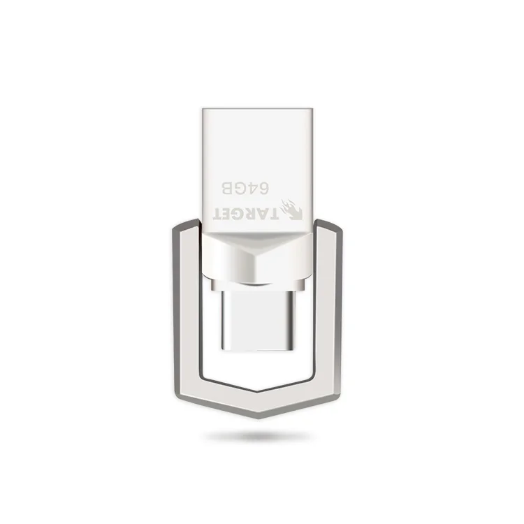 

TARGET Customizable Mini Metal Otg Usb Flash Drive 64GB 32GB 128GB OTG Mobile Phone Pen Flash Drive