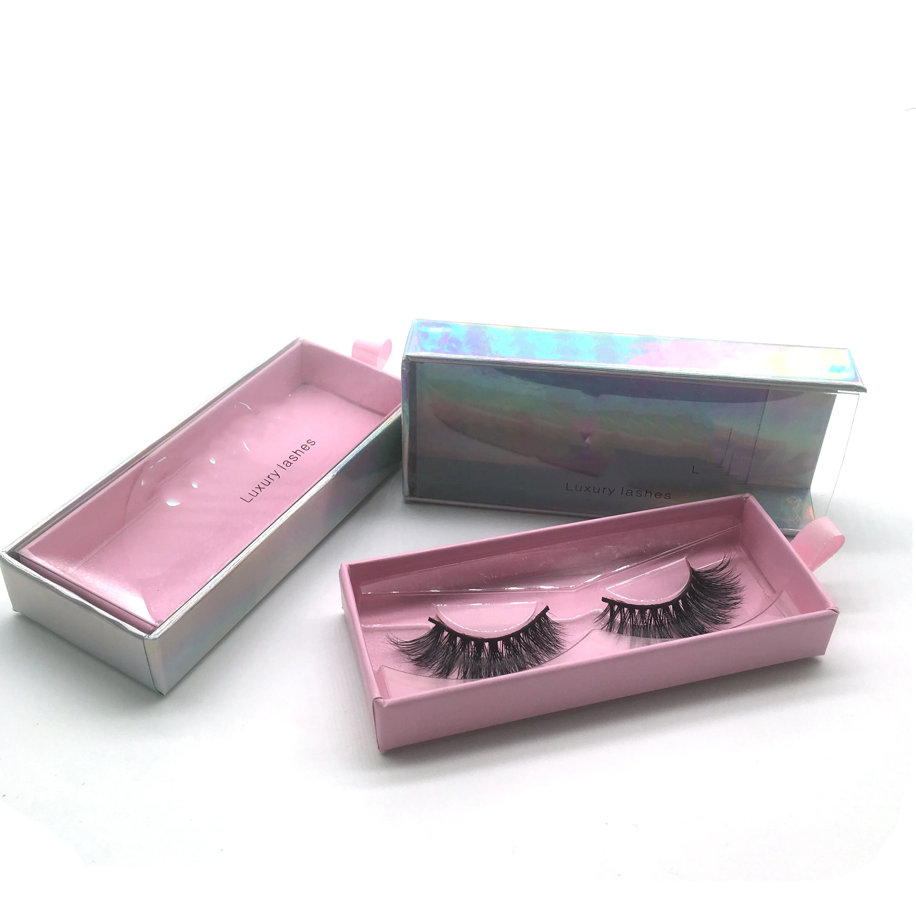 

dropshipping and wholesale mink eyelashes private label 3d mink lashes, Natural black
