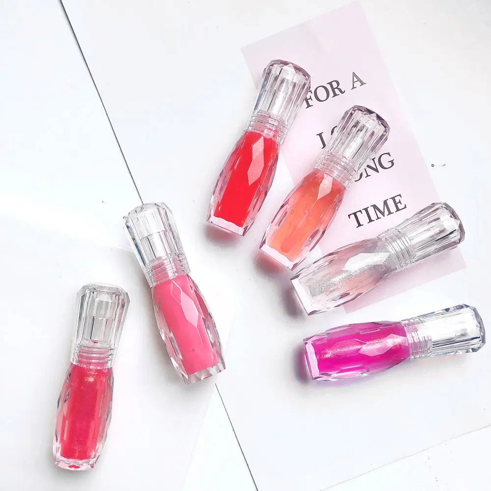 

HANDAIYAN Natural Mint Lip Gloss Moisturizing Crystal Shining Lipgloss