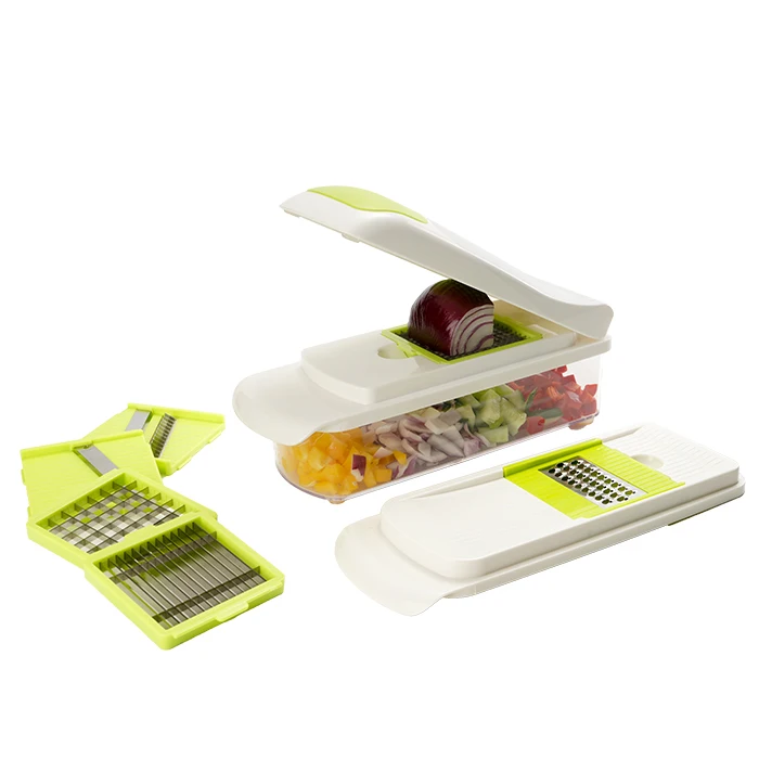 

Kitchen Gadget Vegetable Quick Hand Powered Slicer Dicer