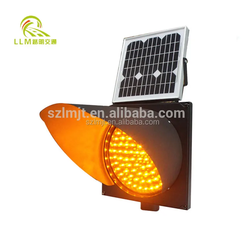 
Wholesale new CE certified road safety solar LED yellow traffic flashing warning beacon lights 