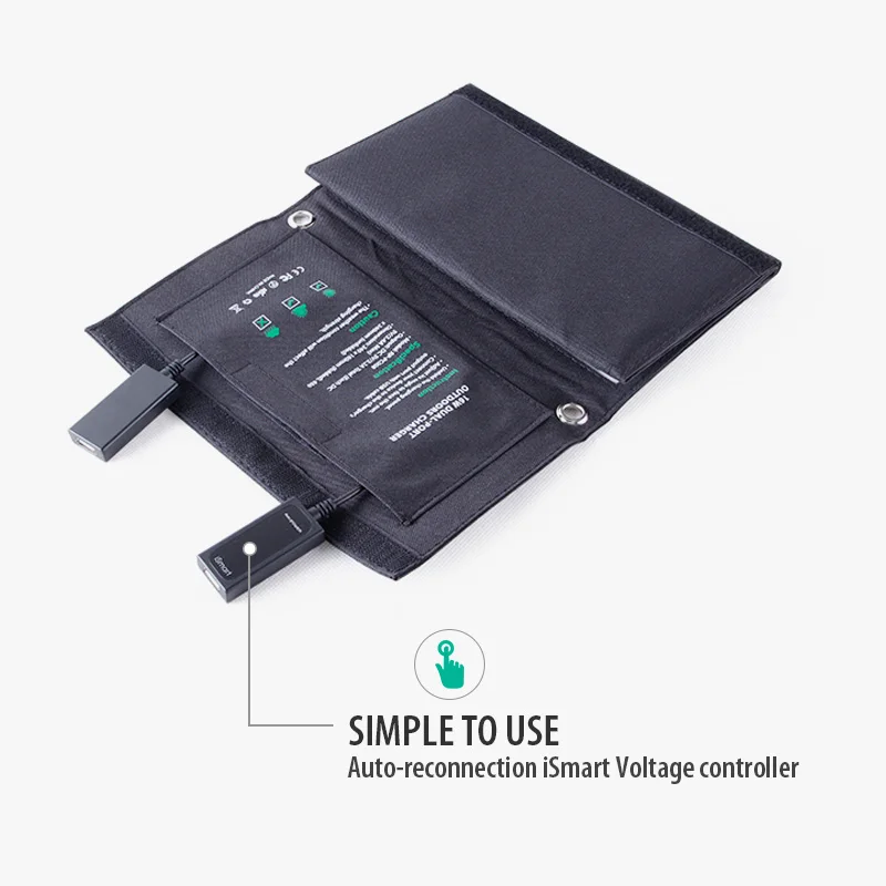 
2019 Latest design16W camping solar panel charger with USB-charging Port for mobile phone 