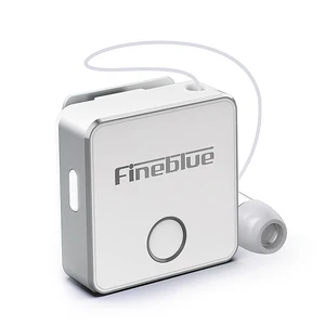 NEW 2019 Retractable Wireless Earphone Fineblue F1 Business Style Clip On Wireless Headphones Wireless  Free Shipping