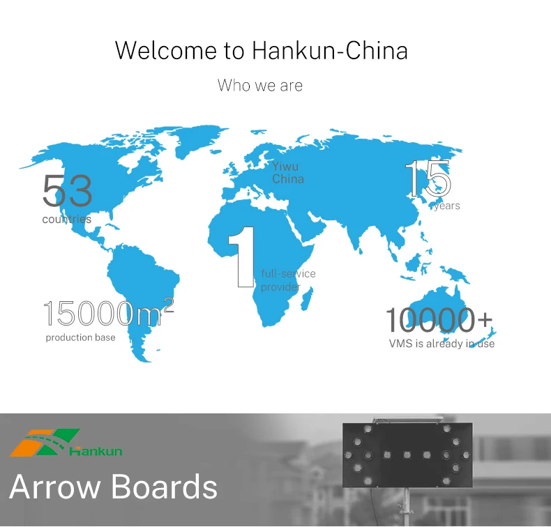 Led Arrow Board Trailer