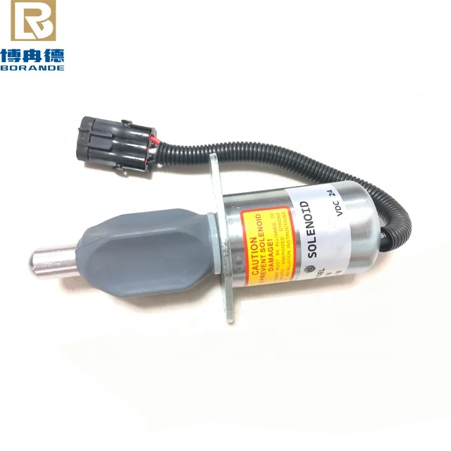24V Fuel Stop Solenoid Shut Down Solenoid 3912014