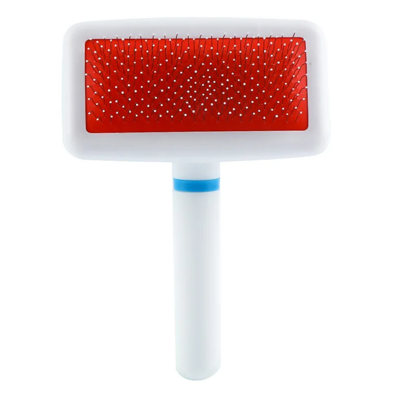 

Wholesale High Quality Pet Grooming Brush Comb Dog Hair Styling Brush, Red