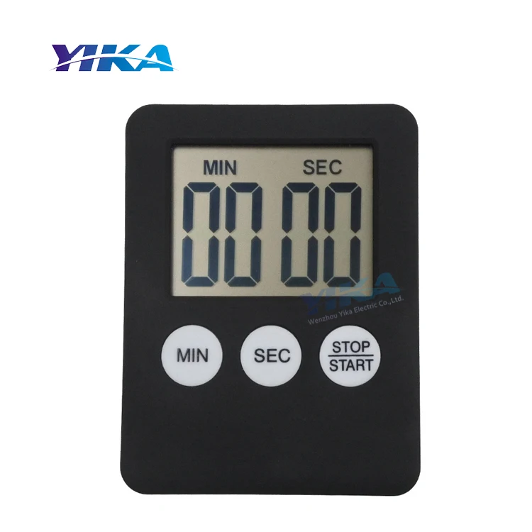 
Small Mini Digital Timer Magnetic Countdown Up Minute Second Cooking Smart Timer with led 