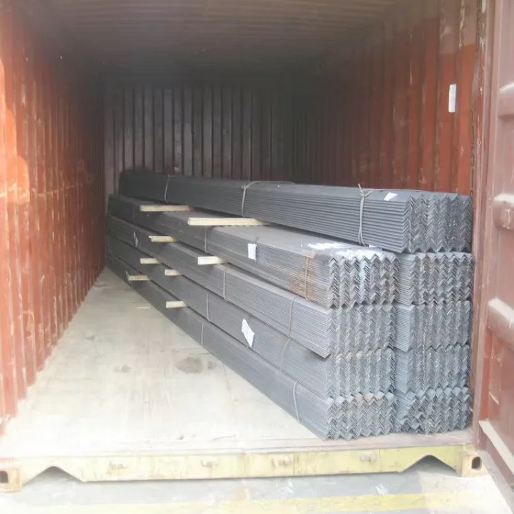 ASTM A36 Carbon Equal Angle Bar Hot Rolled MS Angle Iron for Metal Fabrication