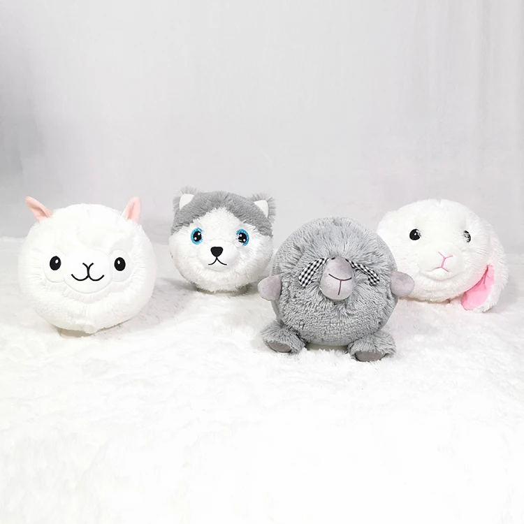
Good Quality Cute Animal PVC Stress Ball Plush Toys 