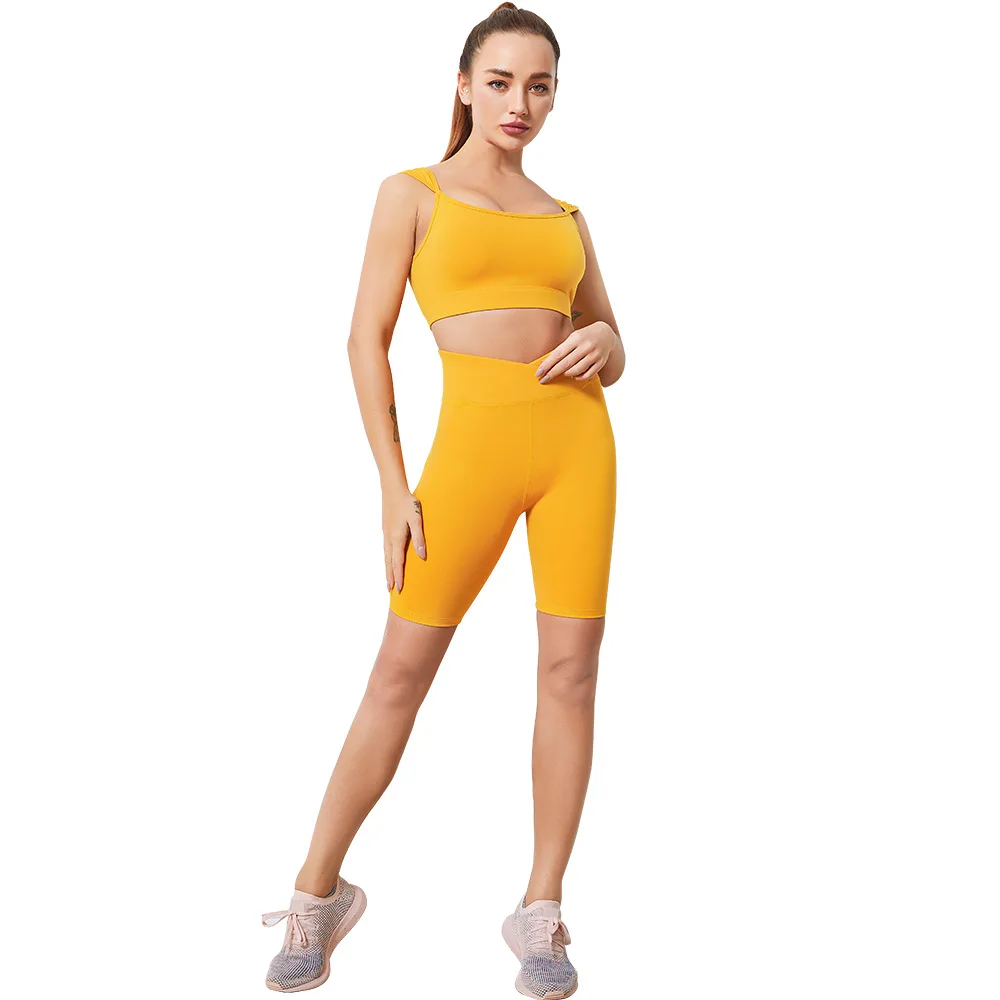 

Leggings Cargo Pants Yoga Suit With Pocket Back Pants Boot Shorts 2 Piece Sets, Khaki, purple, black, pink, blue, light pink, deep purple, tan