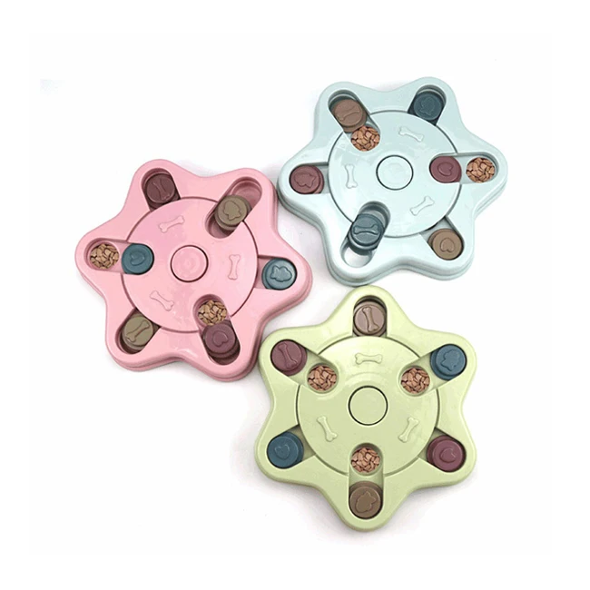 

Wholesale Pets Educational Game Plate Pet Interactive Puzzle Toys Dog Slow Feeder