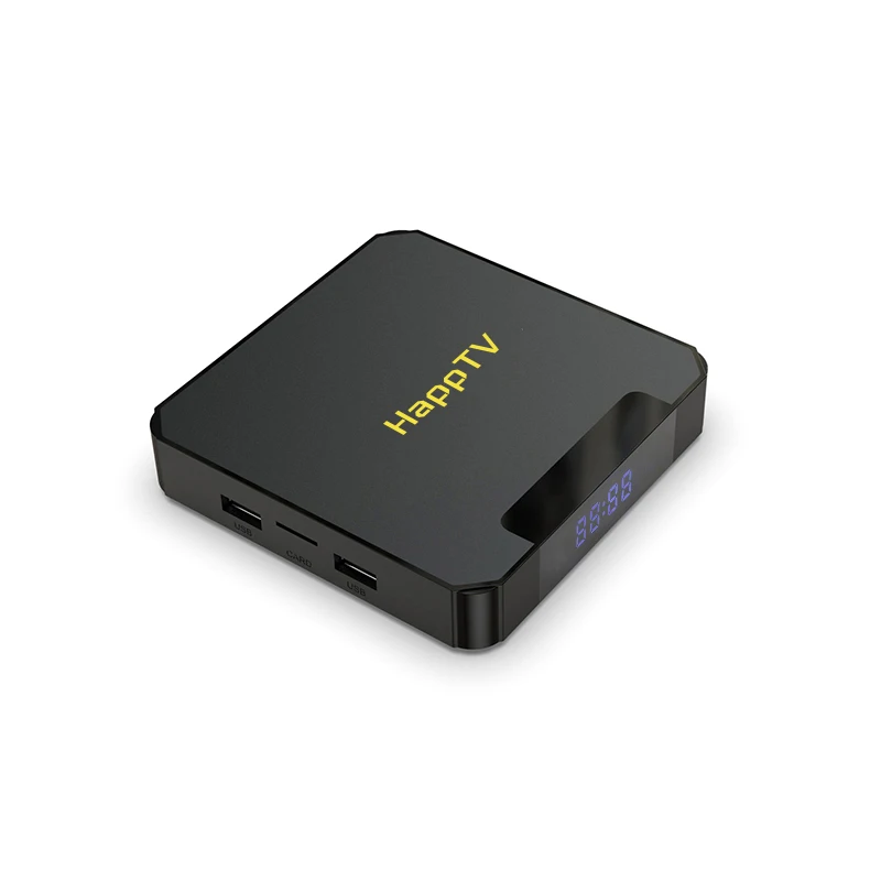

Dropshipping Best Android ip tv box Dual WIFI media player 4G 32G Amlogic S905X3 9.0 4K SMART TV Box HappTV Box