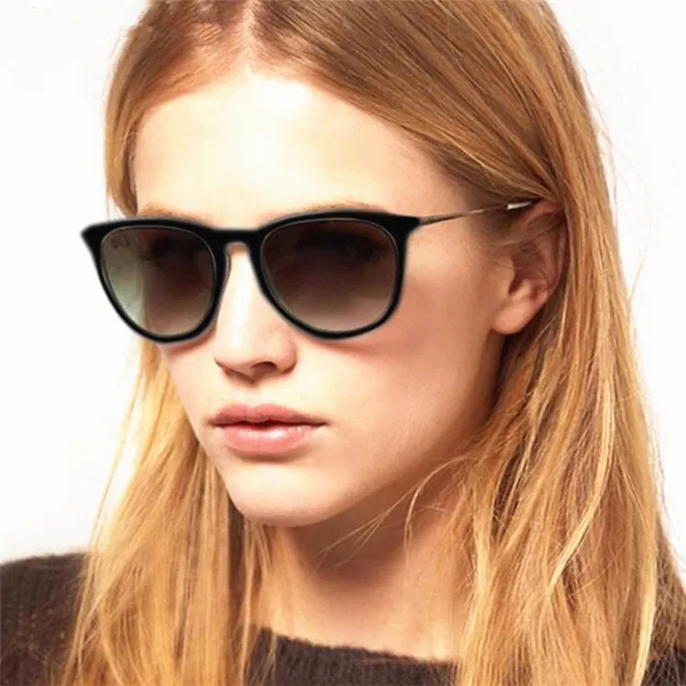 

Custom Logo European Fashion Sun Glasses Gafas De Sol Mujer Dropship 4171 Erika Designer Sunglasses for Women, Custom colors
