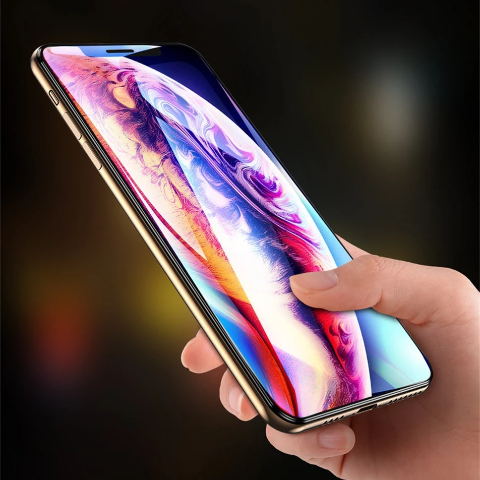 

Free Shipping Protective Glass for iPhone 13 12 11 Pro Max Full Cover Screen Protector X XS Max XR Front film 9D Tempered Glass