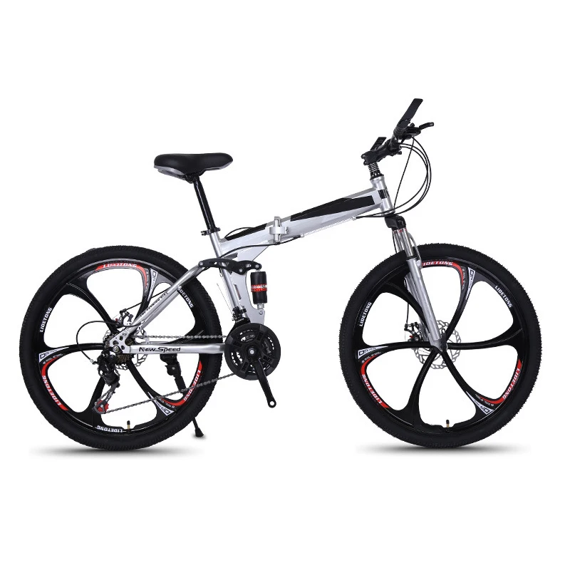 

20 Inch Kids Fat Tire Mountain Bike 7-Speed MTB Bicycle Folding Bicycle Boys Girls Urban Bicycle, Red ,yellow,bule, as your requirements