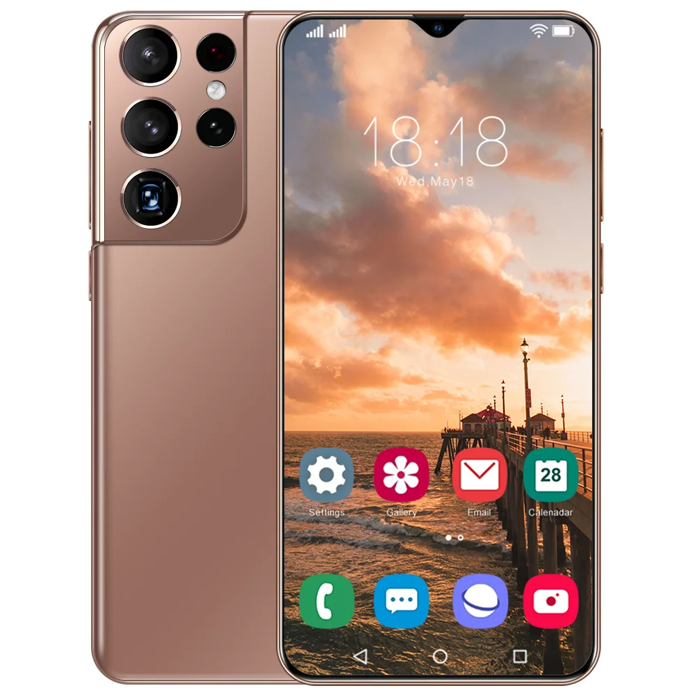 

2021 new S21 U1tra mobile phone 12GB+512GB large memory smartphone face unlock mobile phone