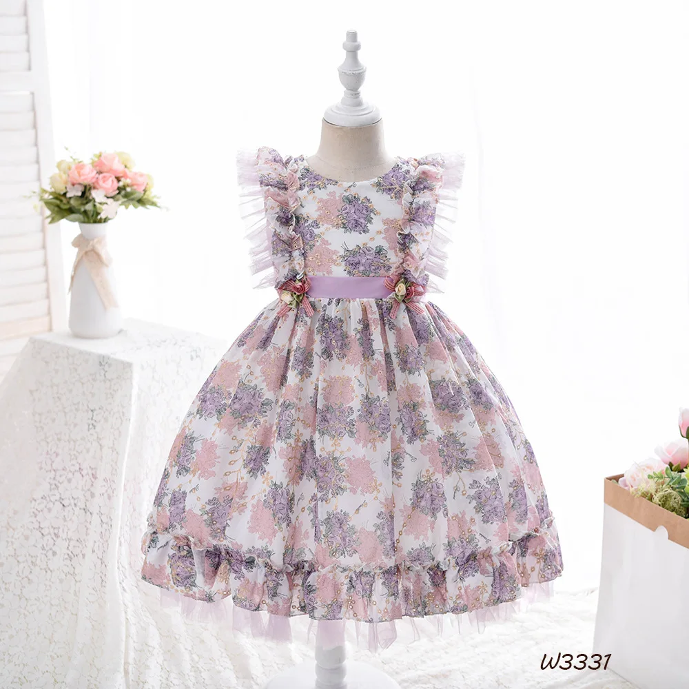 

Summer Lolita Princess Dress Little Girl Froks Dress Princess Dresses For Girls Girl Kids Clothing, Picture shows