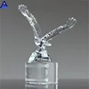 Personalized Name Engraving Logo American Crystal Flying Eagle Award Trophy Corporate Trophy Gifts Set