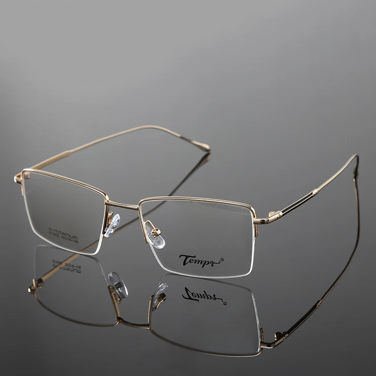 Demi-monture de lunettes pour hommes, verres de lecture, pour la myopie, nouveau design 2019