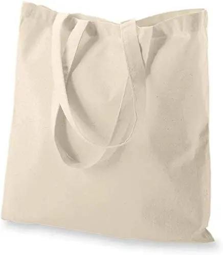 

Fashion Canvas Tote One-Shoulder Canvas Bag Small Fresh Bag Gift Coarse Cloth Bag durable, Any color from our color card