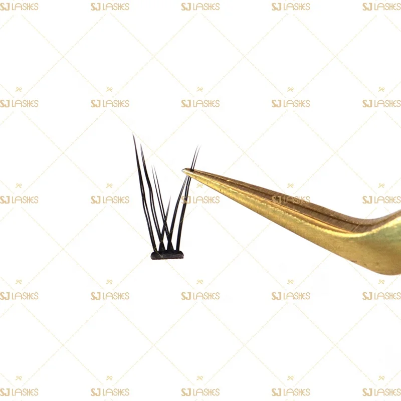 

Lash vendor provide professional pre made lashes High quality cluster eyelash extensions