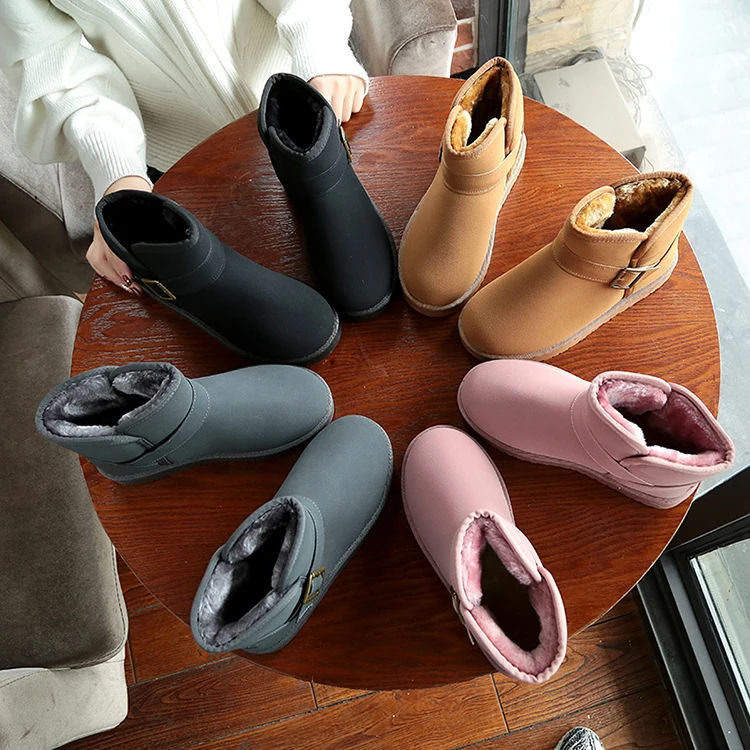 

2021 New Arrival Material Ankle Custom Boots Winter Boots Shoes For Women, Multi
