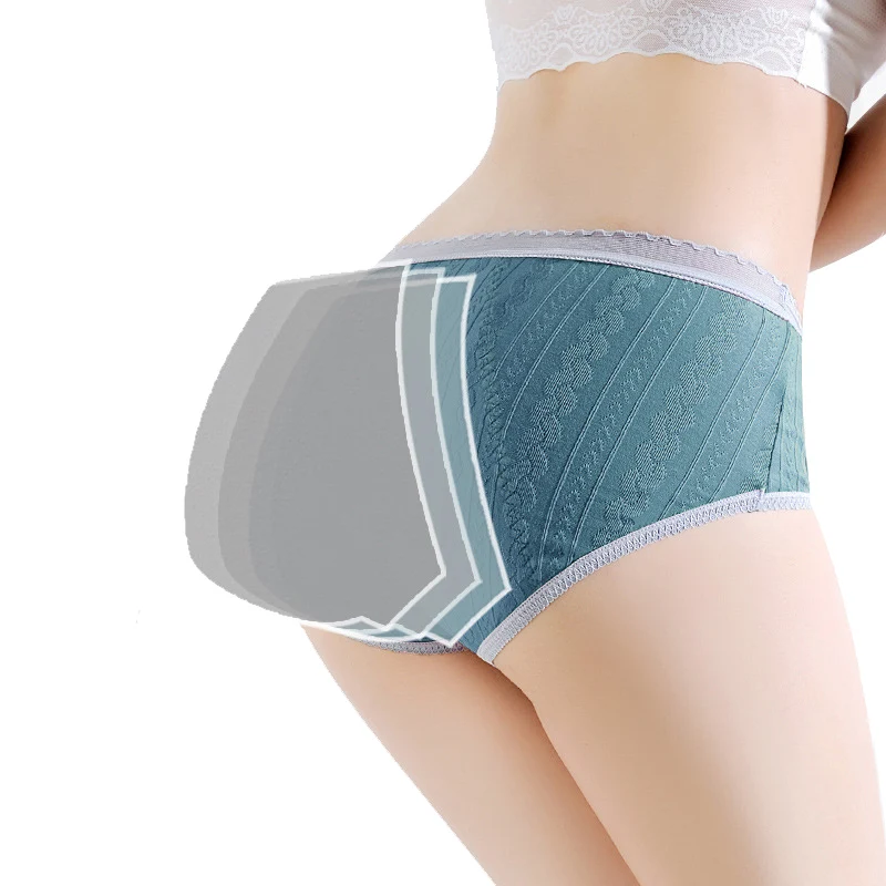 

Wholesale Leak Proof Menstrual Panties Physiological Pants Women Underwear Period Plus size 8XL Briefs, Multi colors