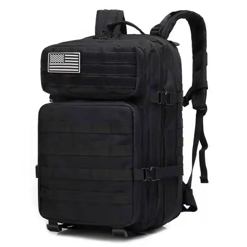 

2021 Outdoor Sports Camouflage Backpack Men'S Military Backpack Tactical Molle Travel Bag Used For Hiking, Duffle black khaki bag